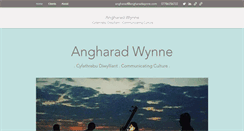 Desktop Screenshot of angharadwynne.com