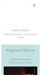 Mobile Screenshot of angharadwynne.com